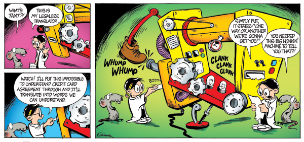 comic strip sample